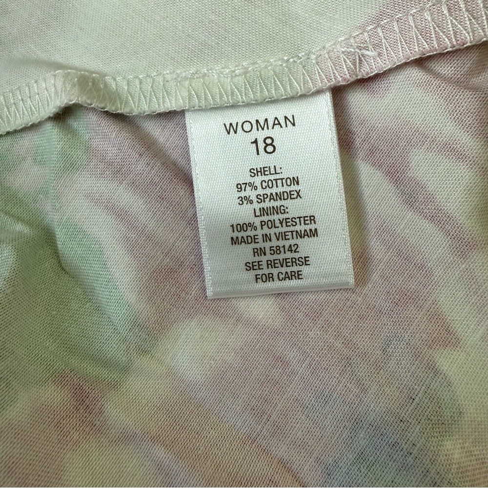 CB Est. 1962 Floral Keyhole Dress Size 18W Garden Floral Kentucky Derby - Picture 7 of 8